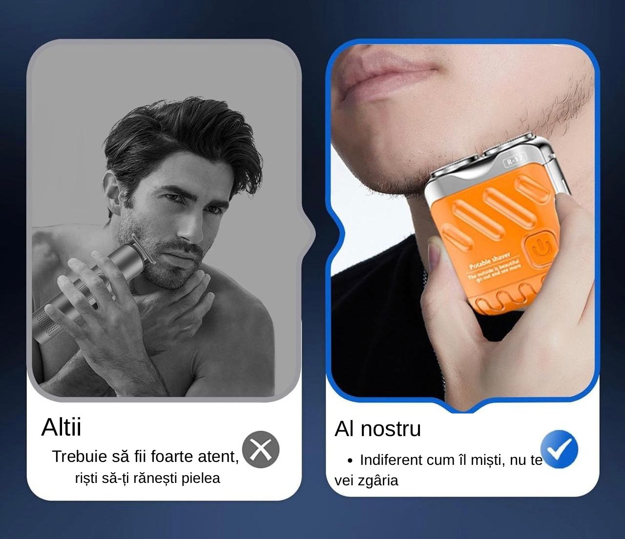 Mini Aparat de Ras Electric