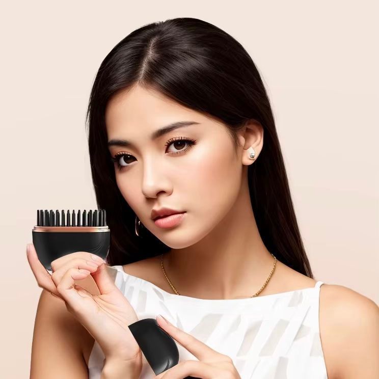 Mini Perie de Îndreptat Părul fără Fir