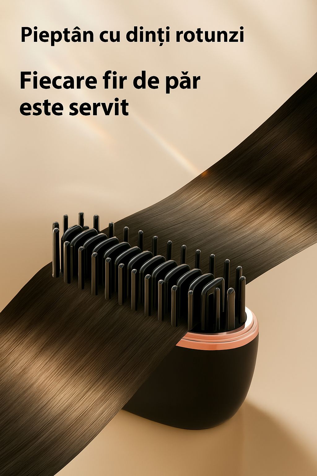 Mini Perie de Îndreptat Părul fără Fir